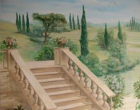 Landschaft Treppe